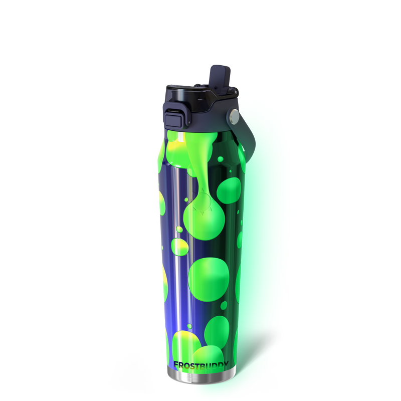 Bottle 24oz Green Lava