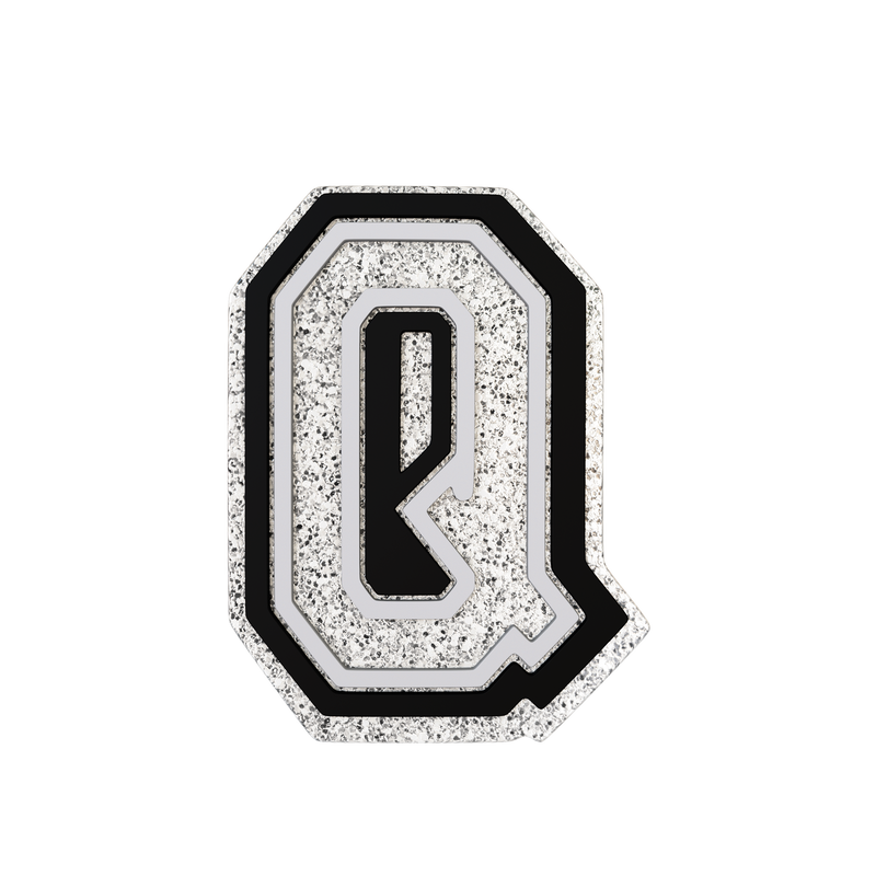 Silver Letter Q