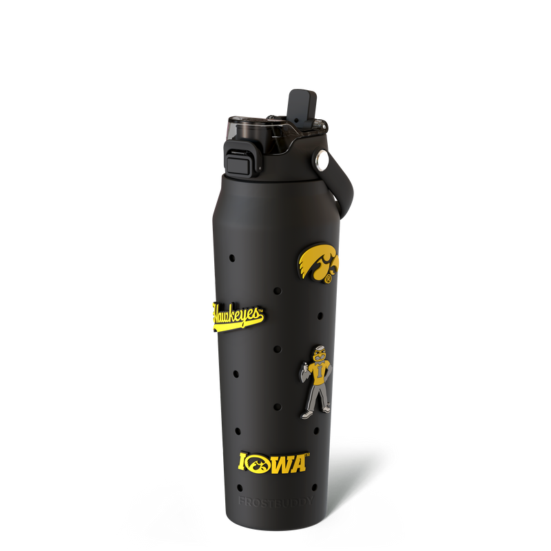 Bottle 32oz Iowa Hawkeyes Skin + Bundle
